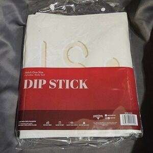 Dip Stick Adult One Size Halloween  Costume Bodysuit Funny Pun Hauntlook Novelty
